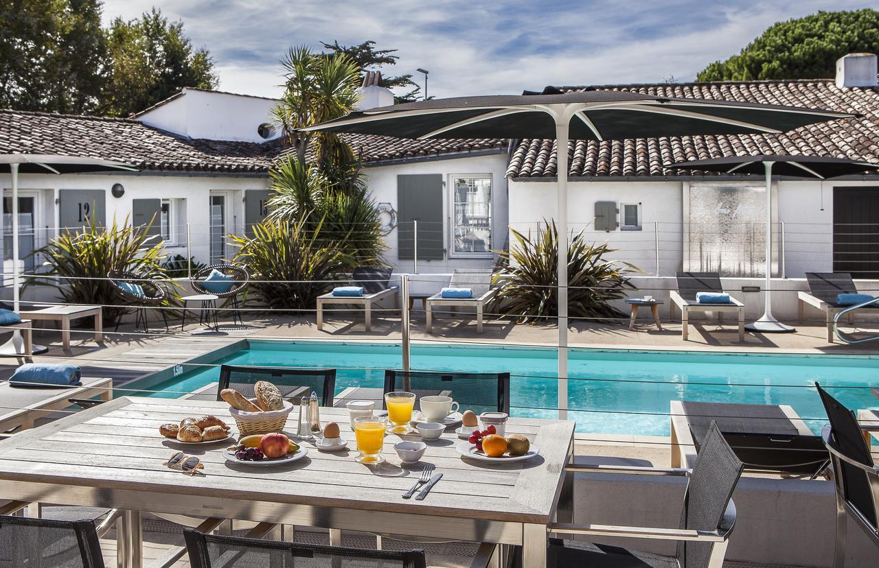 Hotel Les Bois Flottais Le Bois-Plage-en-Ré Eksteriør billede